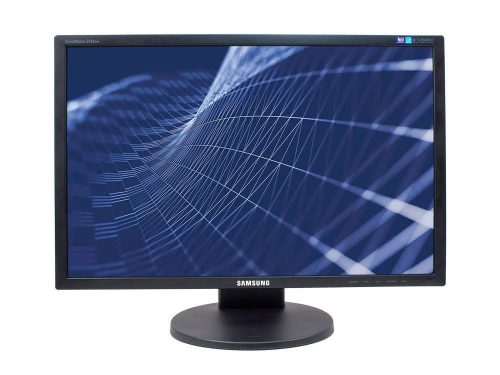  24" Samsung 2443BW monitor fekete (1440444) Silver 