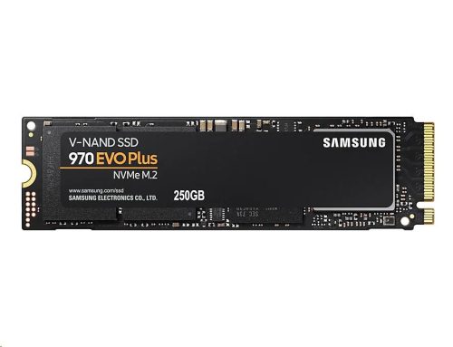  250GB Samsung 970 EVO Plus M.2 SSD meghajtó (MZ-V7S250BW) 