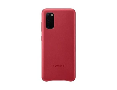  Samsung Galaxy S20 bőrtok piros (EF-VG980LREGEU) 