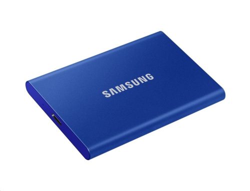  2TB Samsung T7 külső SSD meghajtó kék (MU-PC2T0H) 