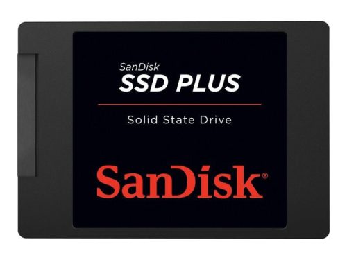  1TB SANDISK SSD SATAIII 2,5" meghajtó SSD Plus (SDSSDA-1T00-G27) 