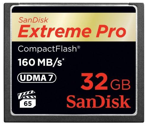  32GB Compact Flash Sandisk Extreme Pro (SDCFXPS-032G-X46 / 123843) 