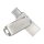  Pen Drive 128GB USB 3.1 Gen1 SanDisk Dual Drive Luxe ezüst (SDDDC4-128G-G46 / 186464) 