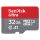  32GB microSDHC Sandisk Ultra Android CL10 U1 A1 (SDSQUA4-032G-GN6MA / 186503) 