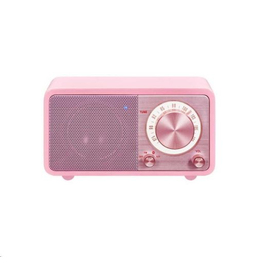  Sangean WR-7 Genuine Mini Bluetooth FM rádió pink (001122) 