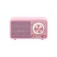  Sangean WR-7 Genuine Mini Bluetooth FM rádió pink (001122) 