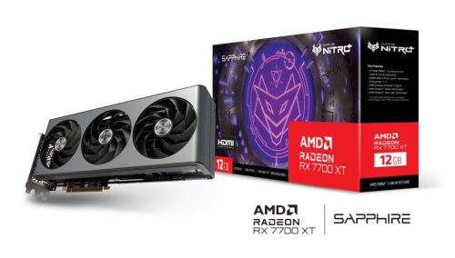  Sapphire Radeon RX 7700 XT 12GB NITRO+ videokártya (11335-02-20G) 