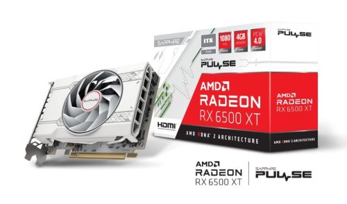  Sapphire Radeon RX 6500 XT 8GB ITX PURE videokártya (11314-06-20G) 