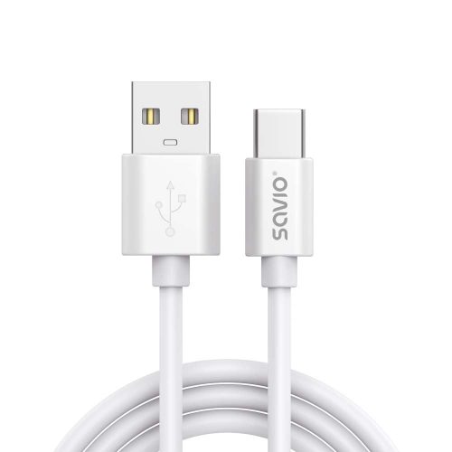  Savio CL-168 USB - USB-C kábel 3m fehér 