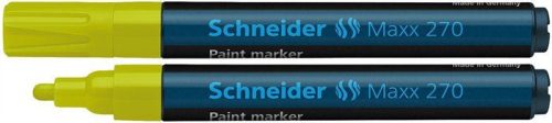  SCHNEIDER "Maxx 270" lakk marker 1-3mm sárga (TSC270S) 