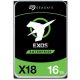  16TB Seagate 3.5" Exos X18 SATA merevlemez (ST16000NM000J) 