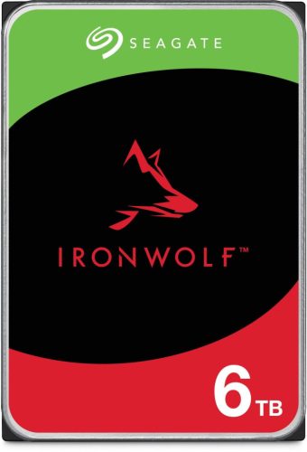  6TB Seagate 3.5" IronWolf NAS merevlemez (ST6000VN006) 