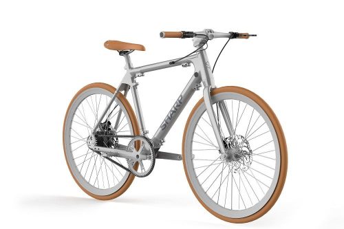  Sharp Hybrid e-Bike ezüst metál (BK-RS08-ES) 