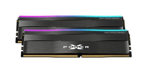  16GB 3200MHz DDR4 RAM Silicon Power XPOWER Zenith RGB Gaming CL16 (2x8GB) (SP016GXLZU320BDD) 