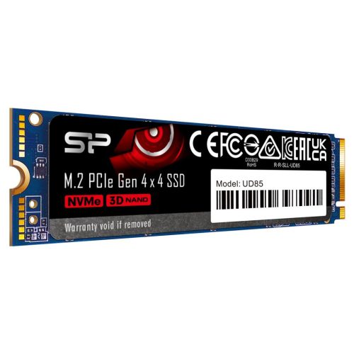  2TB Silicon Power UD85 M.2 SSD meghajtó (SP02KGBP44UD8505) 