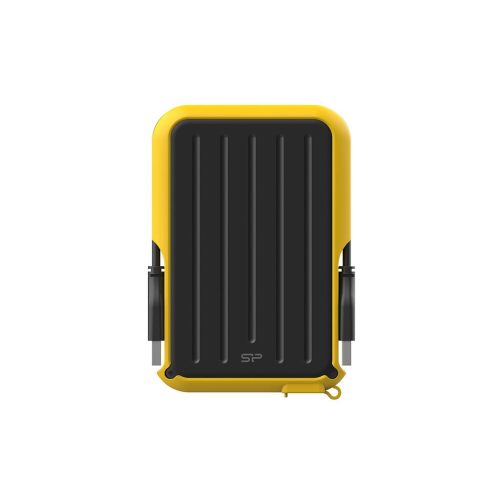  4TB 2,5" Silicon Power Armor A66 külső winchester sárga (SP040TBPHD66LS3Y) 