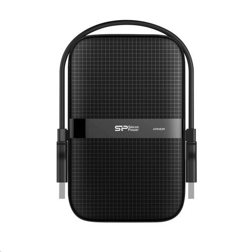  4TB 2,5" Silicon Power Armor A60 USB 3.0 külső winchester fekete (SP040TBPHDA60S3A) 