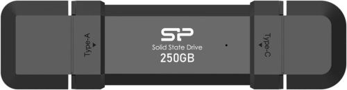  250GB Silicon Power DS72 külső SSD meghajtó fekete (SP250GBUC3S72V1K) 