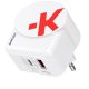  SKROSS Euro USB Charger AC45PD hálózati töltő (1.302424) 