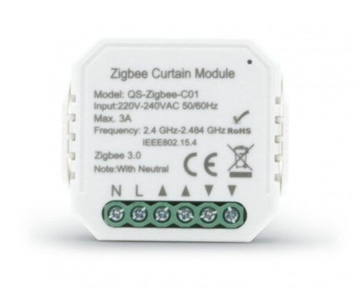  SMARTZILLA Tuya Zigbee redőny/függöny kapcsoló okosító (2046406) 