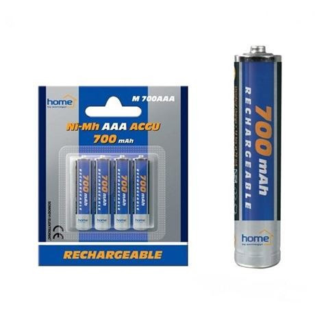  Somogyi akkumulátor AAA 700mAh Ni-Mh 4db/bliszter (M 700AAA) 