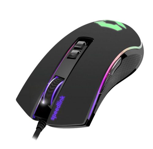  SpeedLink ORIOS vezetékes RGB gaming egér fekete (SL-680010-BK) 