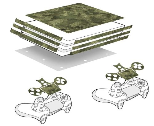  Speedlink PS4 Pro design matrica terepmintás (SL-450700-CAMOUFLAGE) 