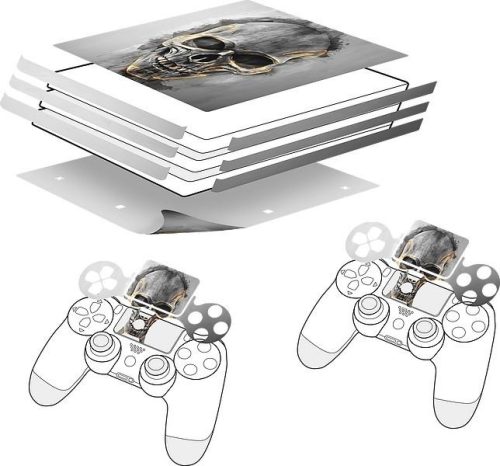  Speedlink PS4 Pro design matrica koponyás (SL-450700-SKULL) 