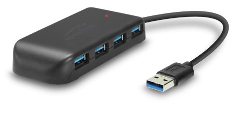  Speedlink Snappy Evo 7 portos USB 3.0 Hub fekete (SL-140108-BK) 