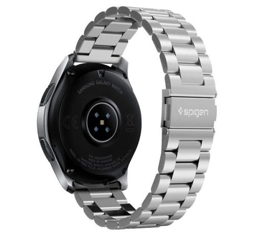  SPIGEN MODERN FIT pótszíj (univerzális, 22 mm fém, állítható) EZÜST [Honor Watch GS 3] 