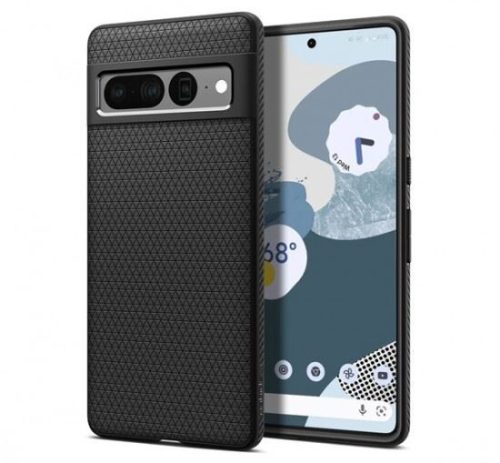  Spigen Liquid Air Google Pixel 7 Pro tok matt fekete (ACS04723) 