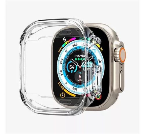  Spigen Ultra Hybrid Apple Watch Ultra 49mm Crystal Clear tok átlátszó (ACS05459) 