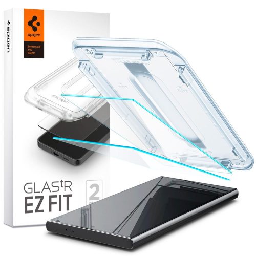  Spigen EZ Fit GLAS.tR Slim HD Samsung Galaxy S24 Ultra kijelzővédő (AGL07495) 