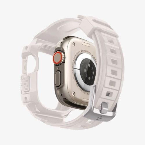  Spigen Rugged Armor Pro Apple Watch Ultra 2 / 1 49mm védőtok szíjjal bézs (ACS07388) 