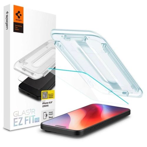  Spigen Glas.tR EZ Fit HD iPhone 16 Pro Max kijelzővédő (AGL07914) 