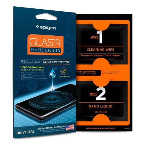  Spigen GLAS.tR Nano Liquid folyékony kijelzővédő (000GL21813) 