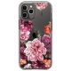  Spigen CYRILL Cecile Apple iPhone 12 Pro Max tok Rose Floral - átlátszó virágos (ACS01643) 