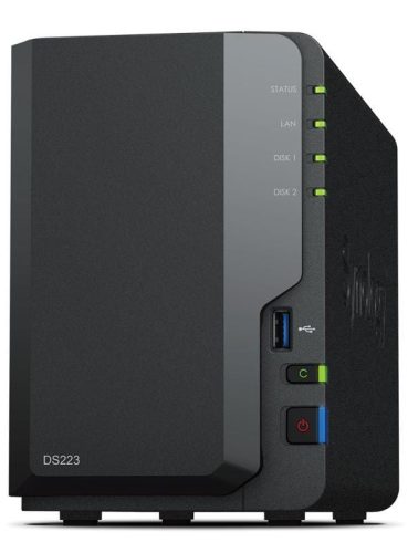  Synology DS223 2GB Hálózati adattároló (NAS) 