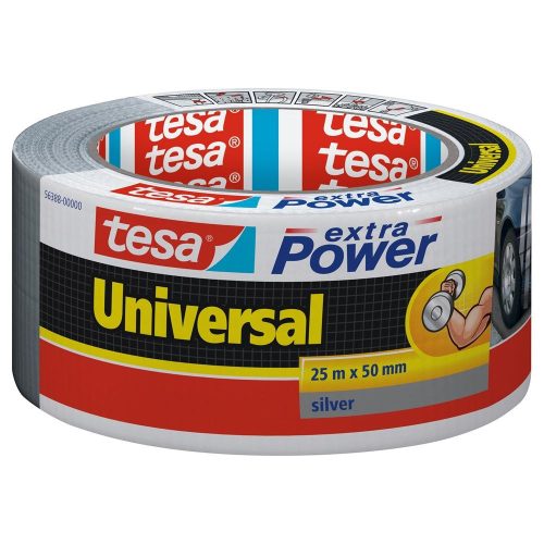  Tesa Extra Power szövet ragasztószalag 50mmx25m ezüst (56388-00000-16) 