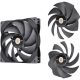  Thermaltake SWAFAN GT14 TT Premium Edition ventilátor fekete (CL-F157-PL14BL-A) 