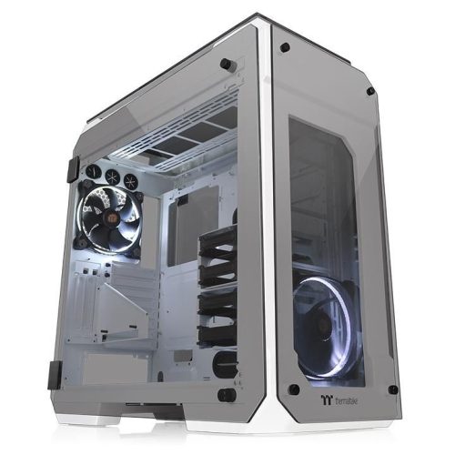  Thermaltake View 71 Tempered Glass Snow Edition táp nélküli ház fehér (CA-1I7-00F6WN-00) 