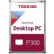  6TB Toshiba 3.5" P300 SATAIII winchester OEM (HDWD260UZSVA) 