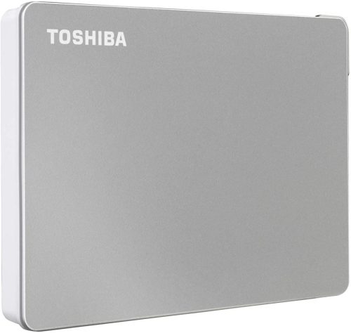  2TB Toshiba 2.5" Canvio Flex külső winchester ezüst (HDTX120ESCAA) 