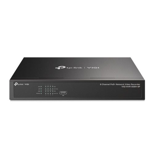  TP-Link VIGI NVR1008H-8P 8 csatornás NVR fekete 