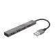  Trust Halyx 4 portos USB 2.0 hub (23786) 