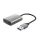  Trust Dalyx USB 3.2 kártyaolvasó ezüst (24135) 