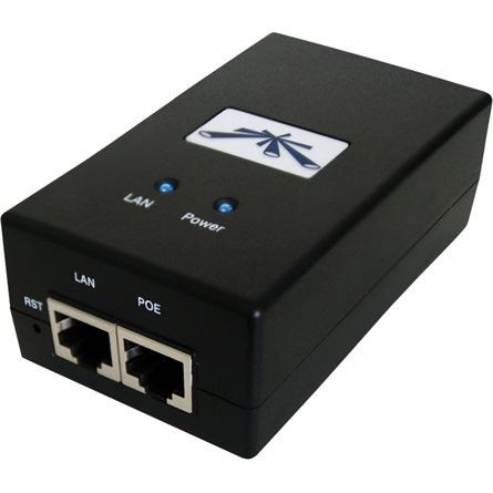  Ubiquiti POE-24-24W-G Passive PoE Adapter and LAN Port 