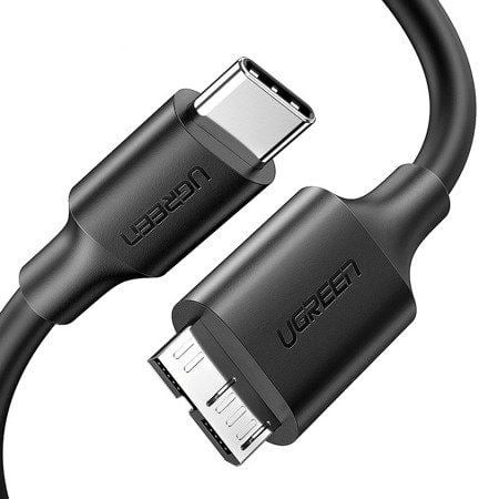  UGREEN USB-C - Micro-USB 3.0 kábel 1m fekete (20103) 