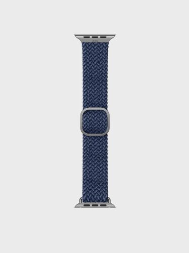  Uniq Aspen Apple Watch 38/40mm fonott szíj kék (55766) 