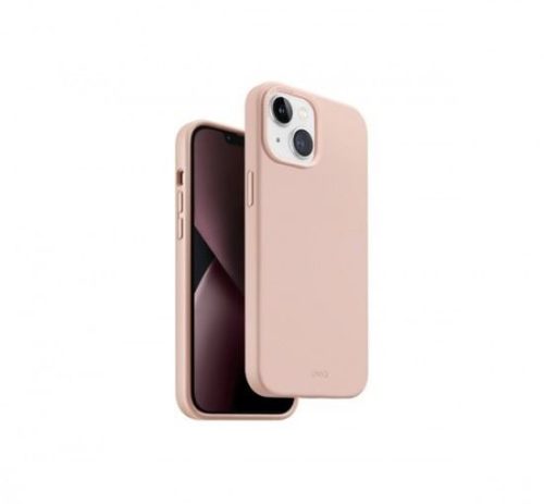  Uniq Lino Apple iPhone 14 Plus szilikon tok rózsaszín (UNIQ-IP6.7M(2022)-LINOPNK) 